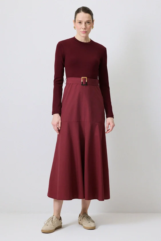 Helene Belted Maxi Dress - Image 5