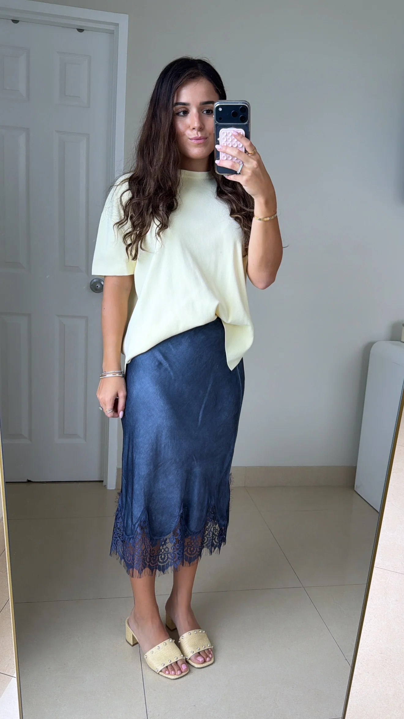 The Enchanted Lace Knee Skirt - Image 17