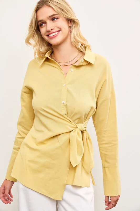 Trisha Wrap Top - Image 3