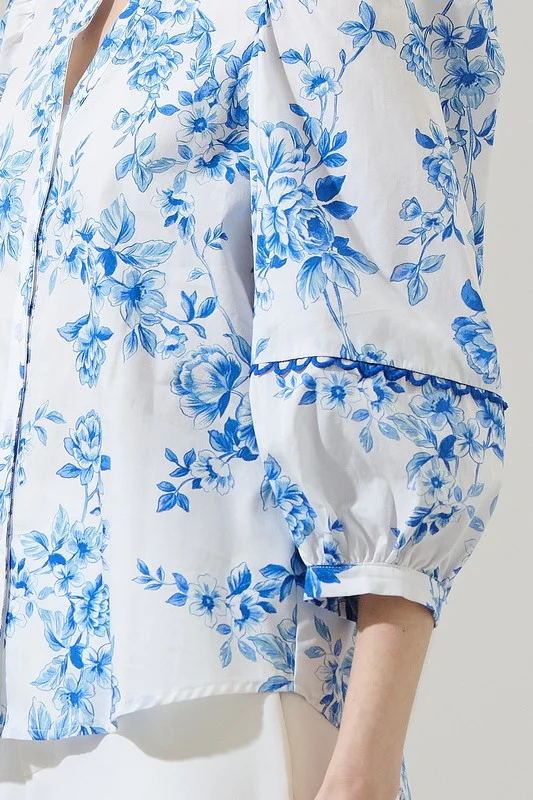 Skies Floral Blouse - Image 3