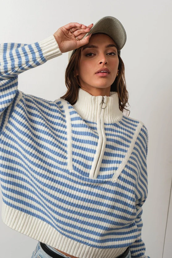 California Half Zip Sweater - Image 6