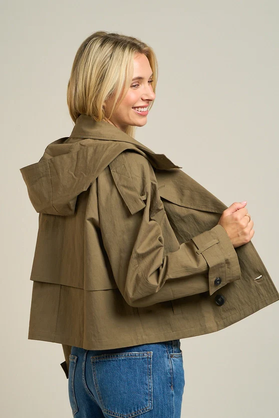 Charlotte Trench Jacket - Image 6