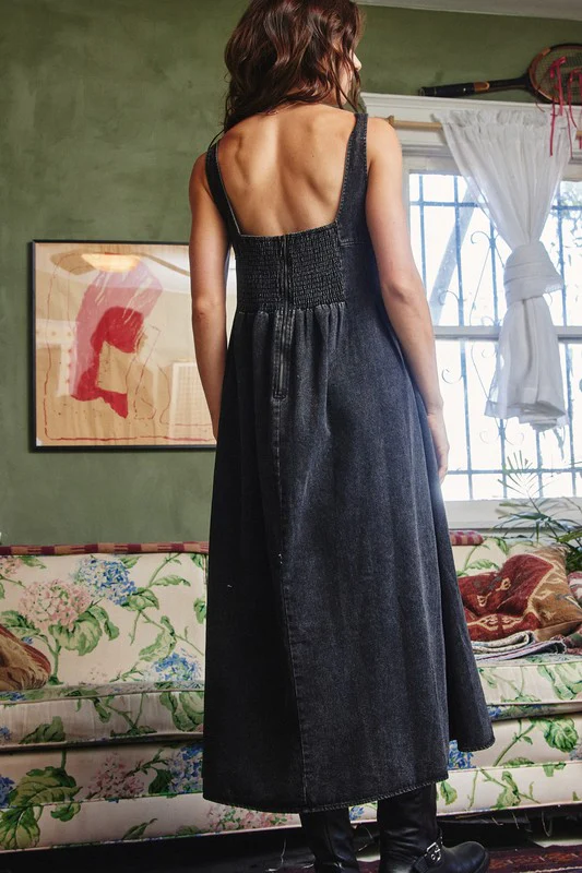 All For It Denim Dress - Image 7