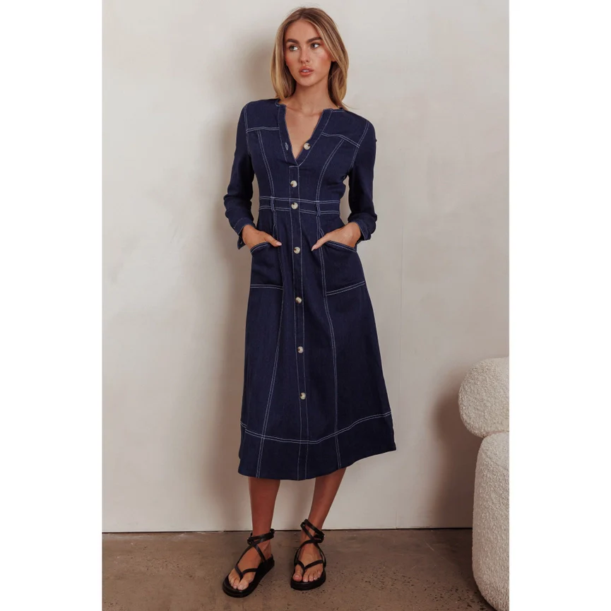 Miss America Denim Dress - Image 3