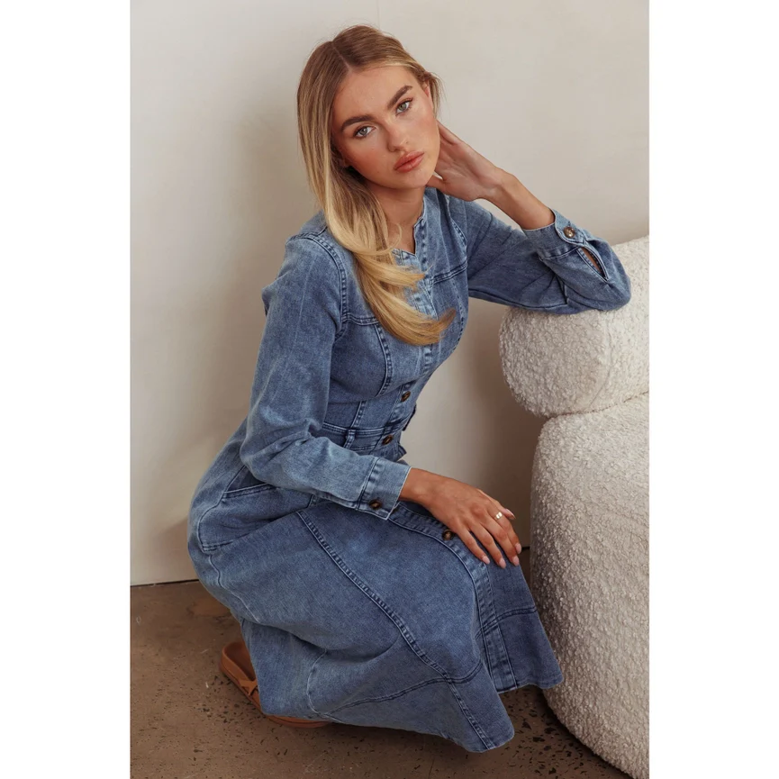 Miss America Denim Dress - Image 5