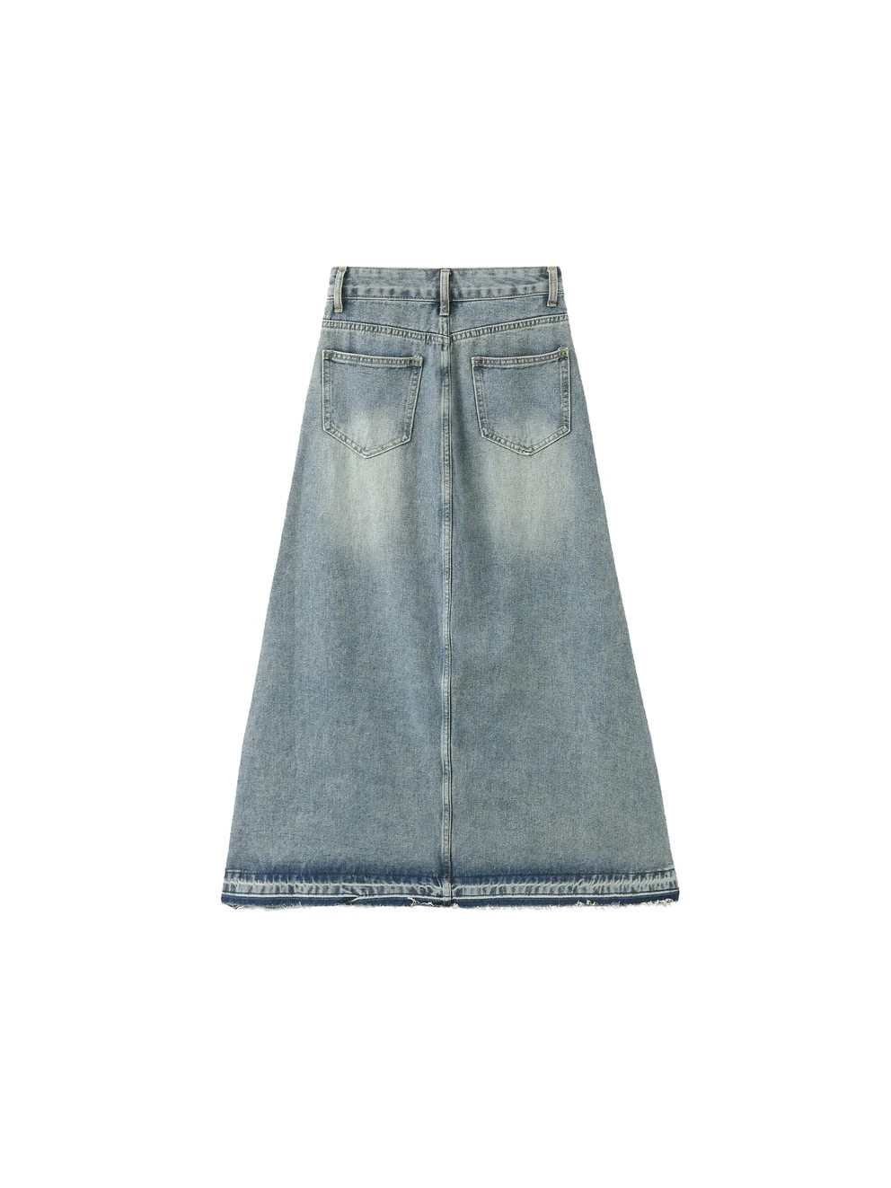 Serene Denim Maxi Skirt - Image 4