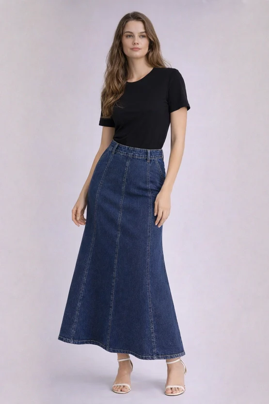 Mara Denim Skirt - Image 3