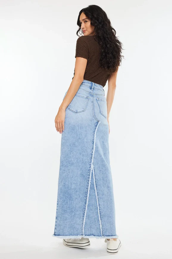 Here We Go Denim Skirt - Image 4