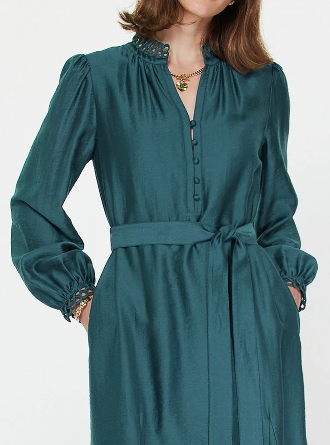 Emerald Envy Dress - Image 2