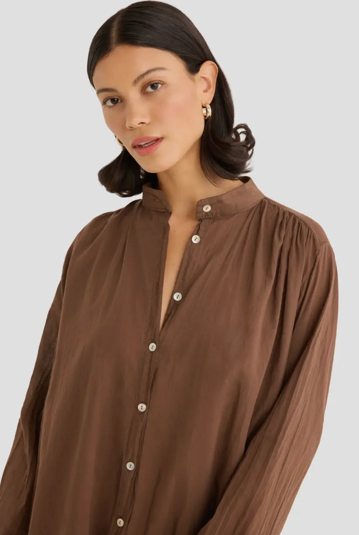 Like A Feather Shirt Dress - Image 7