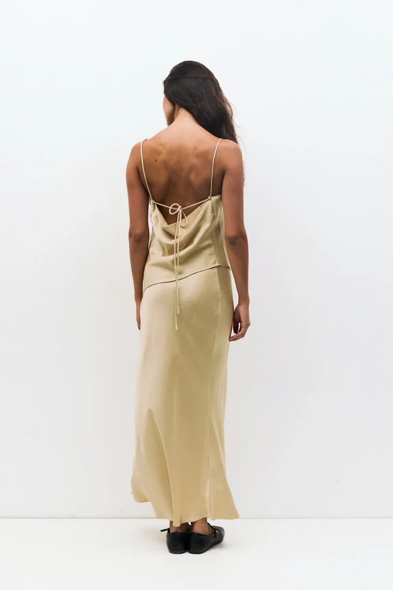 Elena Maxi Slip Skirt - Image 10