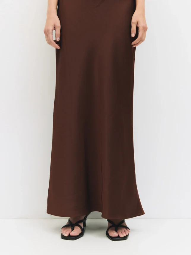 Elena Maxi Slip Skirt - Image 11