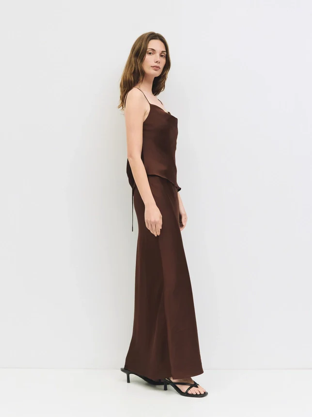 Elena Maxi Slip Skirt - Image 12