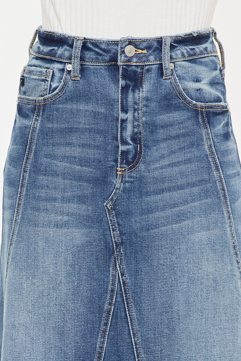 Virgo Flare Denim Skirt - Image 5