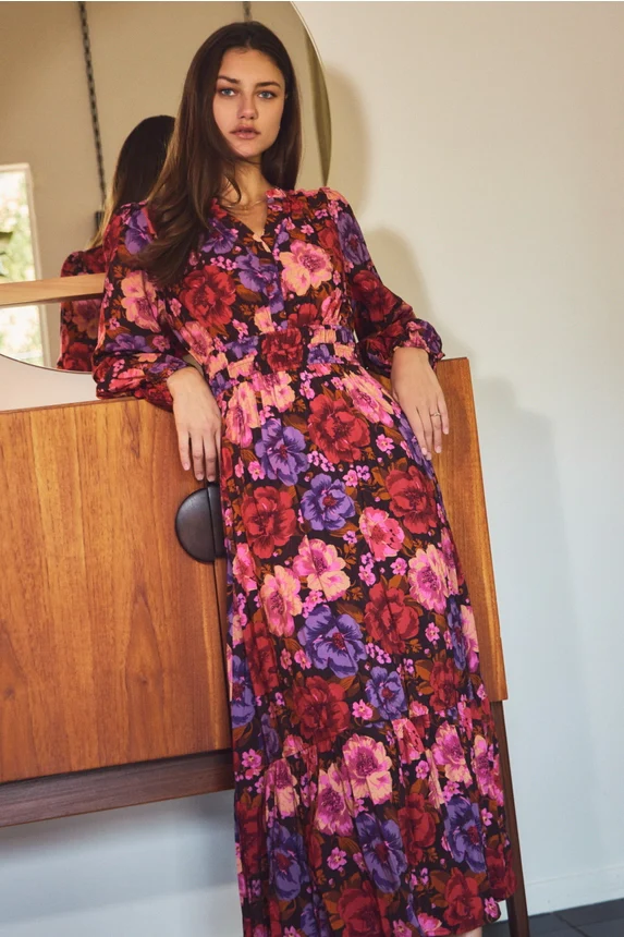 Briana Floral Dress - Image 2
