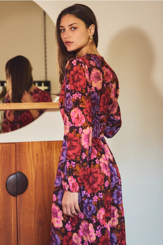 Briana Floral Dress - Image 3