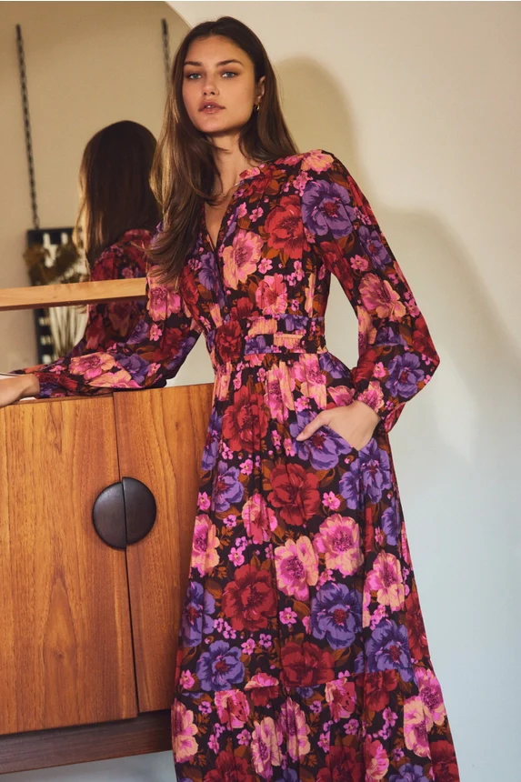 Briana Floral Dress - Image 4