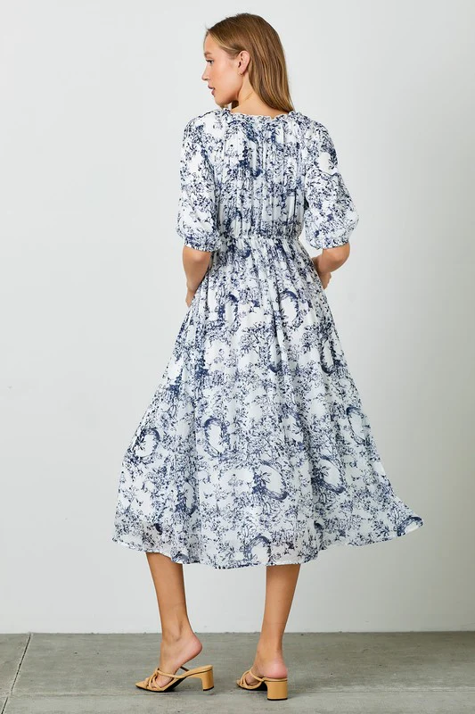 Francesca Floral Dress - Image 9