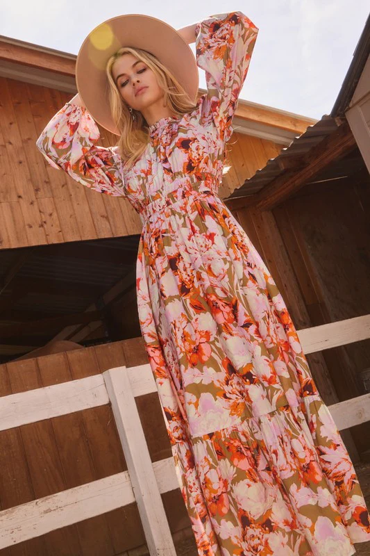 August Floral Dress - Image 2