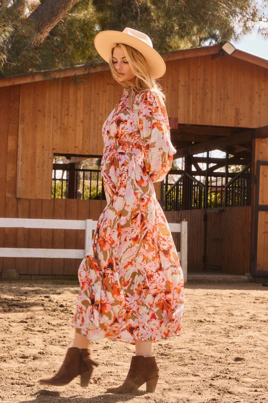 August Floral Dress - Image 4