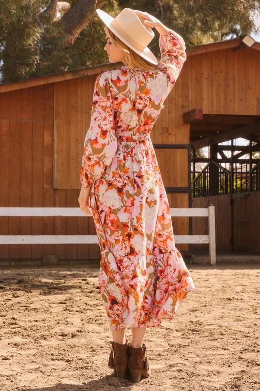 August Floral Dress - Image 5