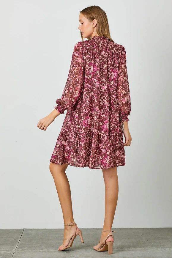 Floral Frenzy Smocked Dress - Image 6