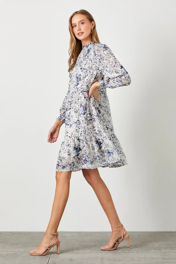Floral Frenzy Smocked Dress - Image 8