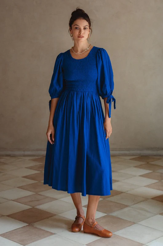 Freya Smocked Dress - Image 10