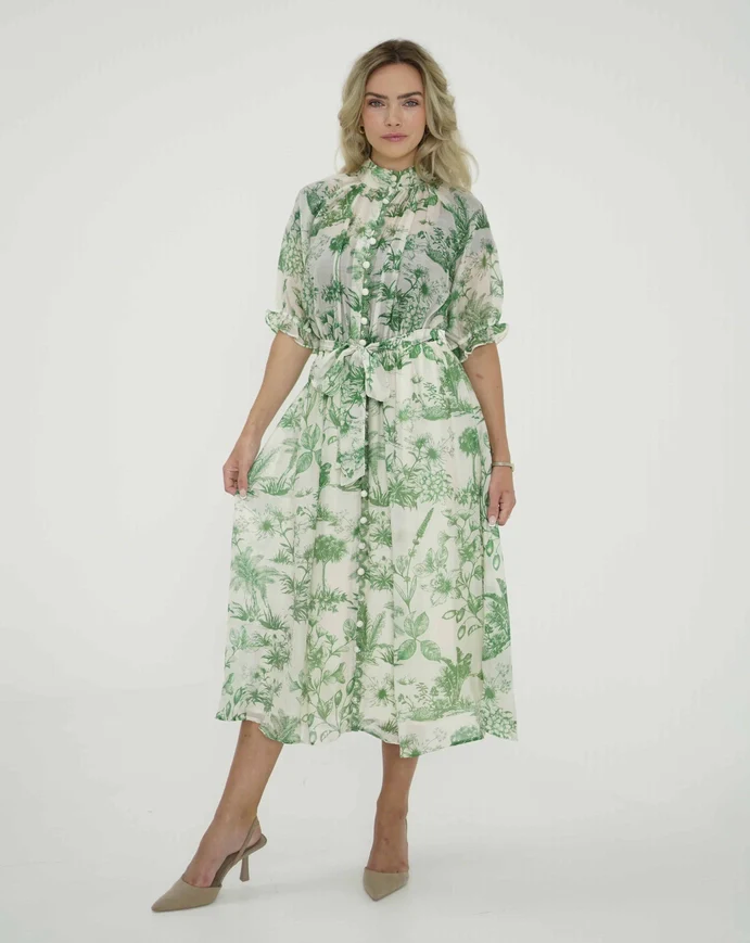 Garden Party Midi Dress - Image 5