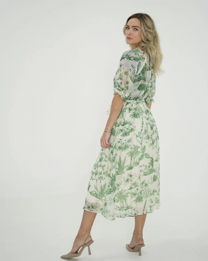Garden Party Midi Dress - Image 8