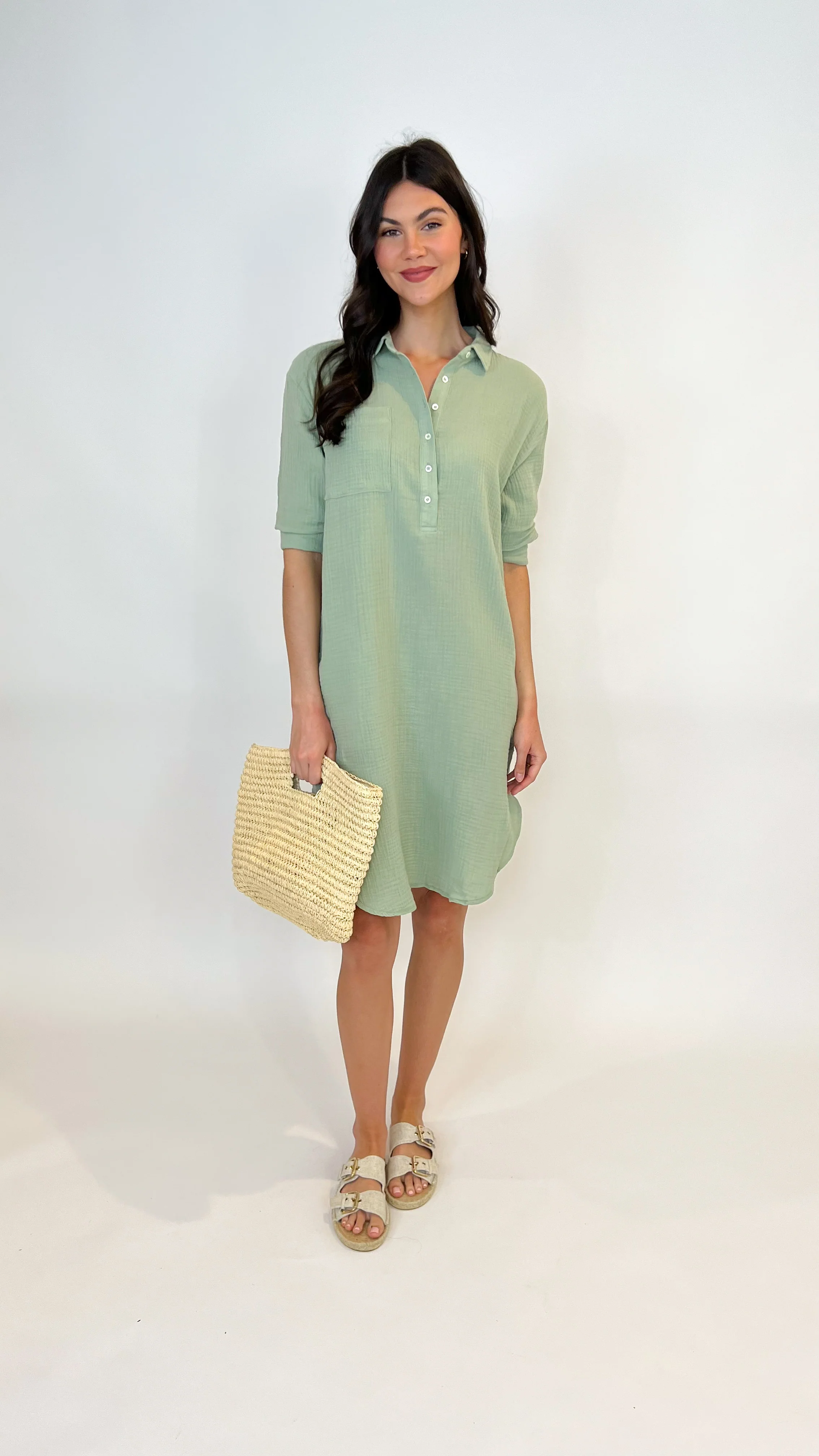 Hayden Gauze Dress