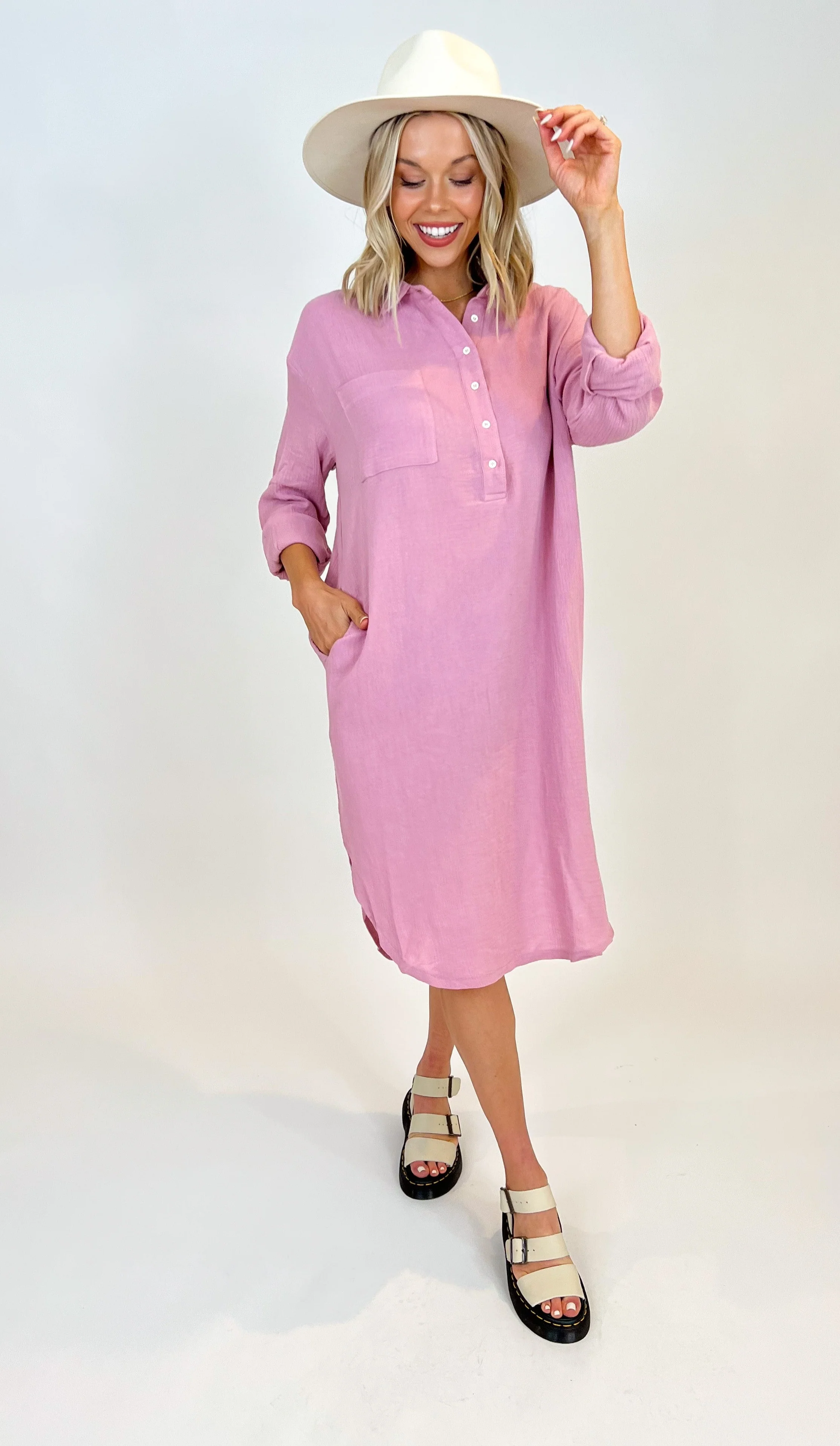 Hayden Gauze Dress - Image 10
