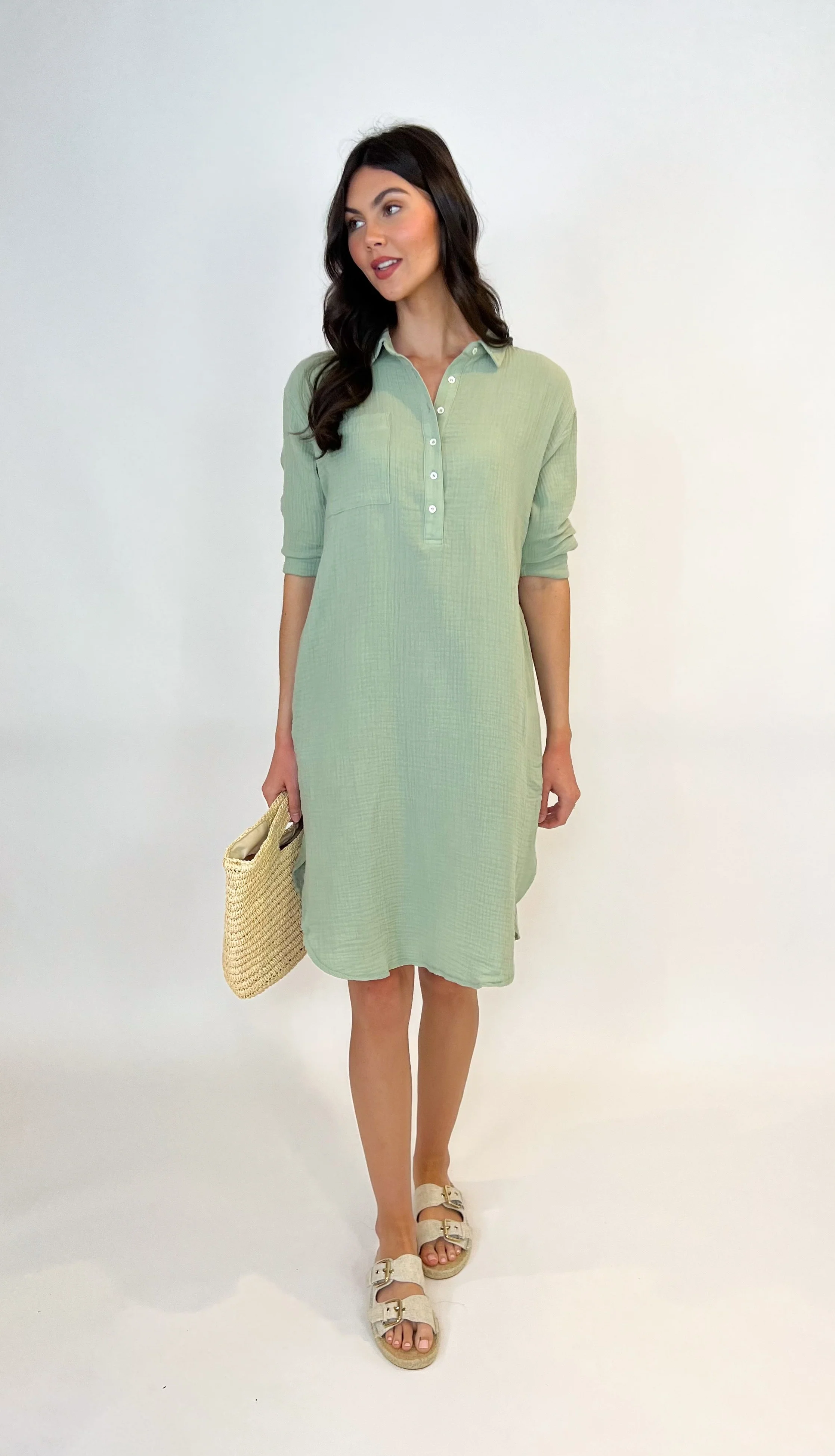 Hayden Gauze Dress - Image 2