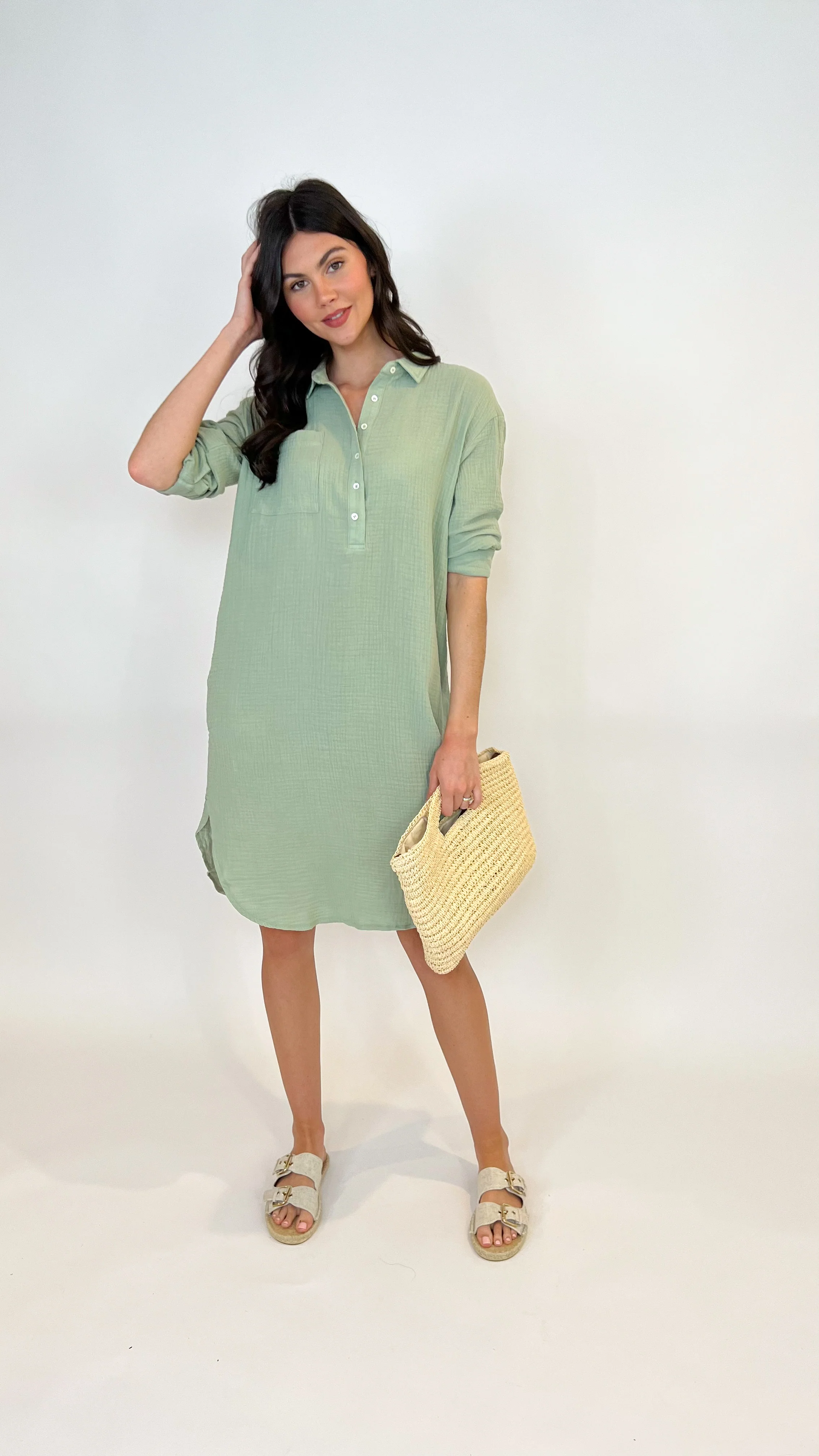 Hayden Gauze Dress - Image 4
