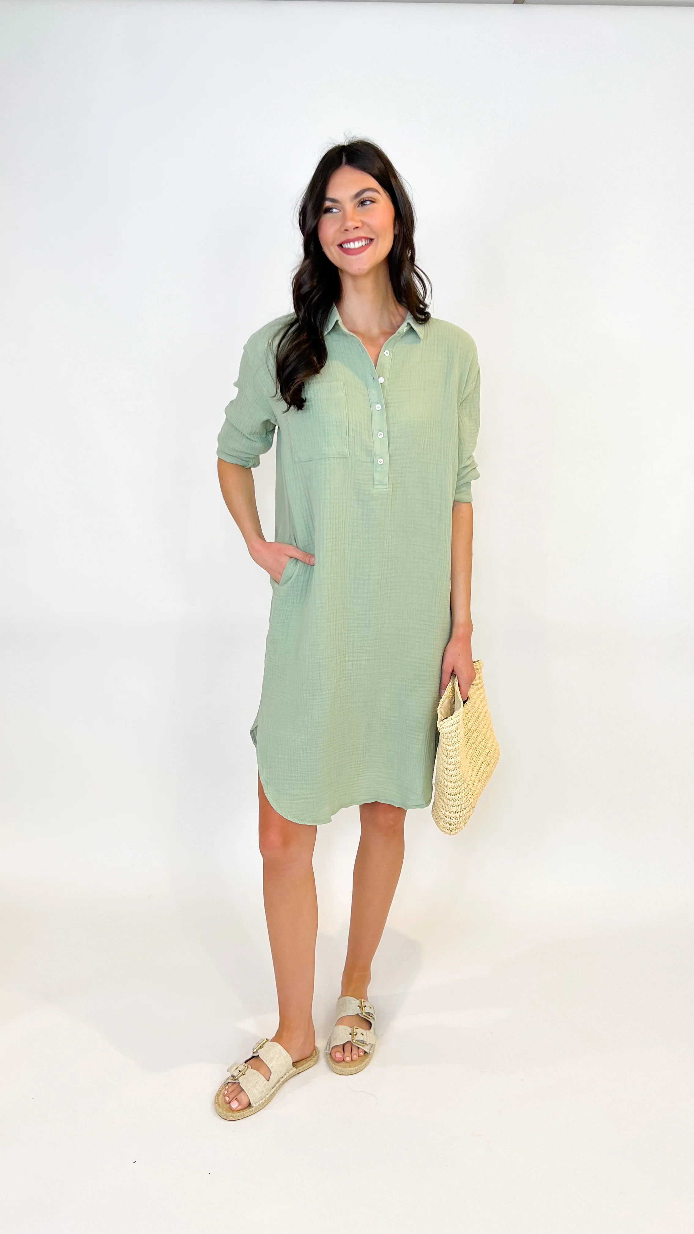 Hayden Gauze Dress - Image 5
