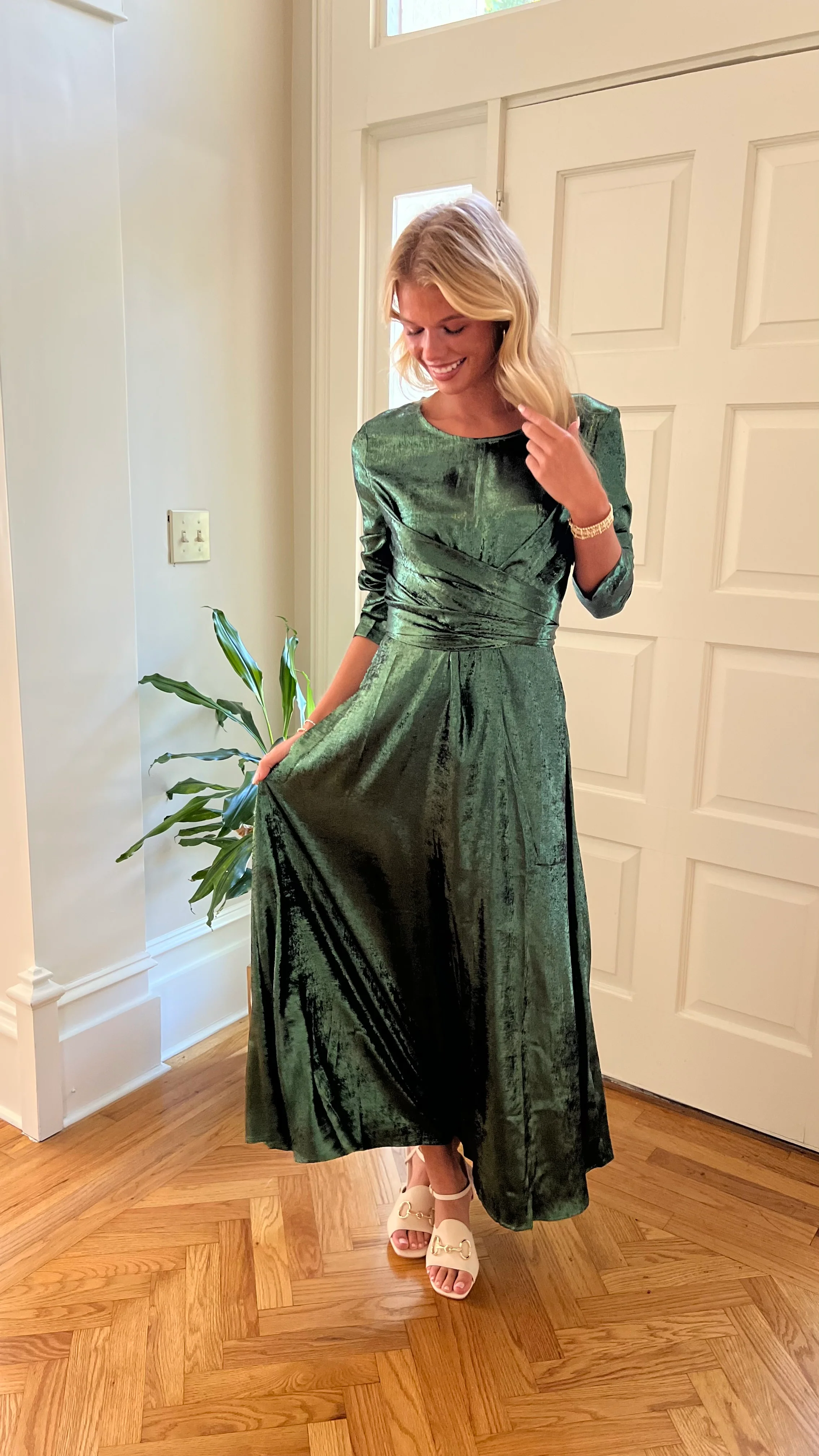 Luna Wrap Dress - Image 4
