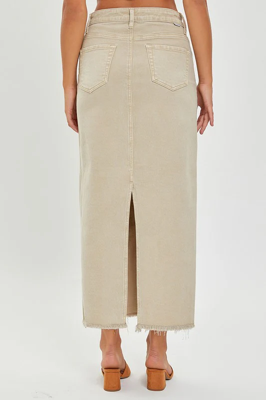 Better Together Maxi Denim Skirt - Image 8