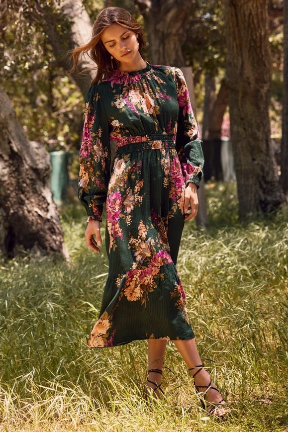 In The Fields Floral Dress - Image 2