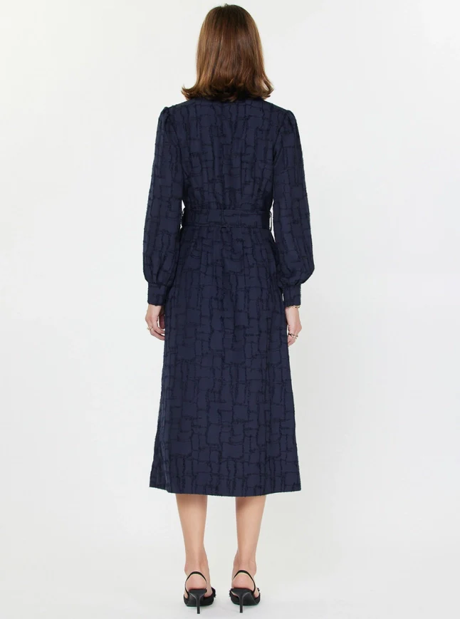 Demi Jacquard Dress - Image 3