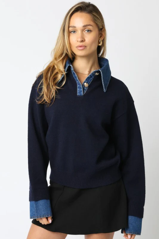 Lover Denim Sweater - Image 9