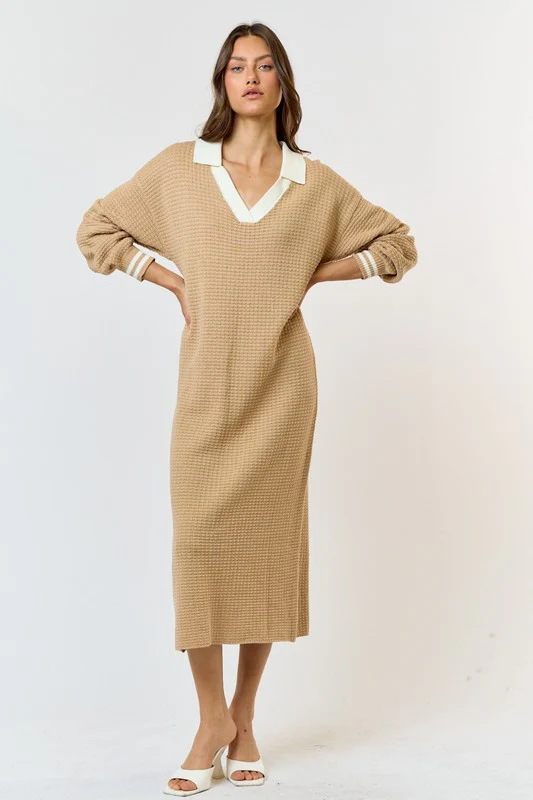 Relaxed Polo Dress - Image 3