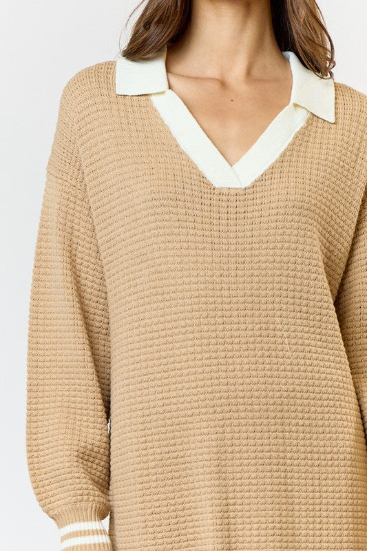 Relaxed Polo Dress - Image 4