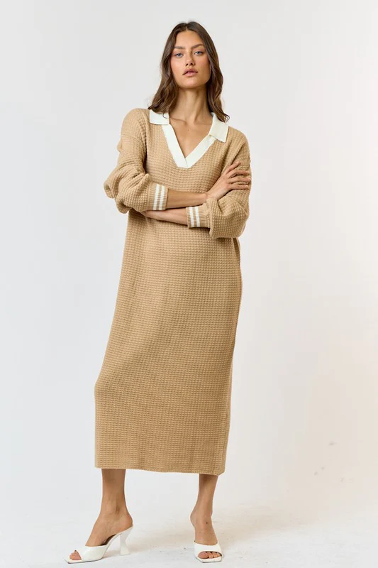 Relaxed Polo Dress - Image 5