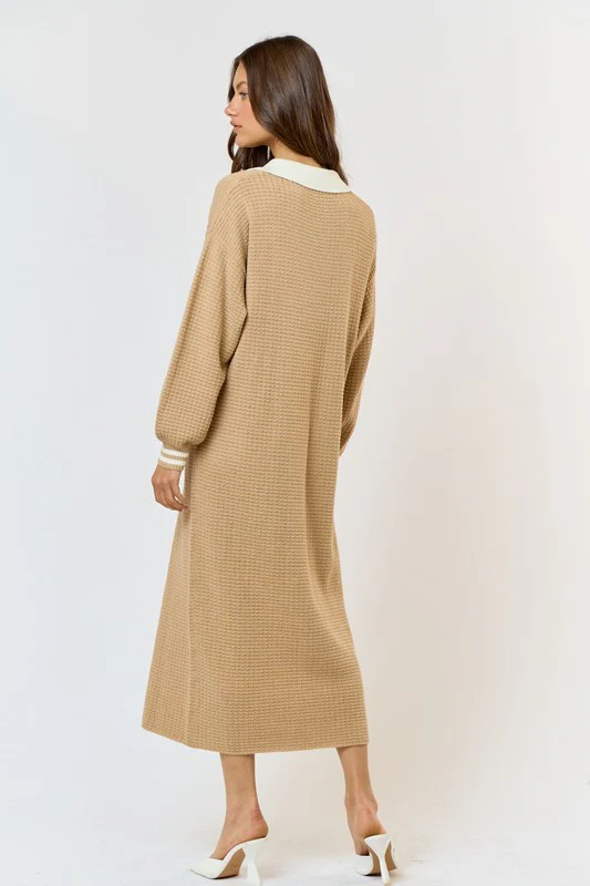 Relaxed Polo Dress - Image 6