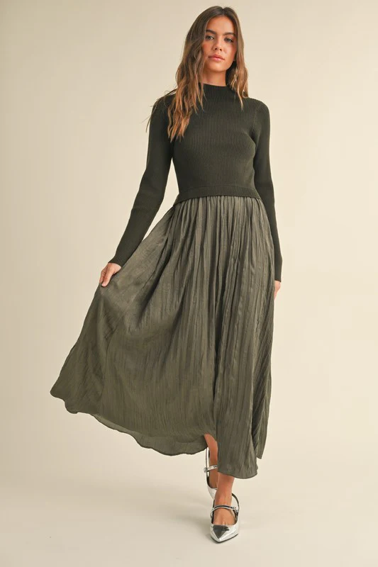Jewel Knit Mix Maxi Dress - Image 2