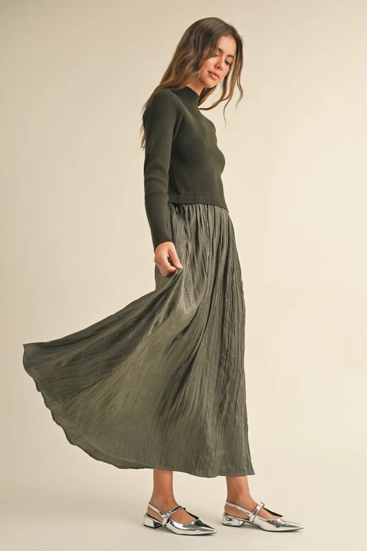 Jewel Knit Mix Maxi Dress - Image 6