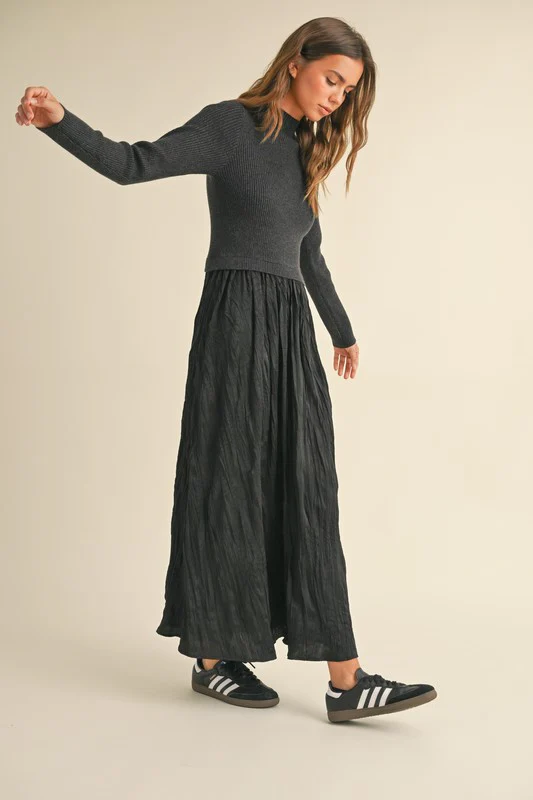 Jewel Knit Mix Maxi Dress - Image 8