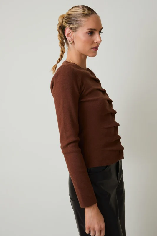 Espresso Knit Top - Image 3