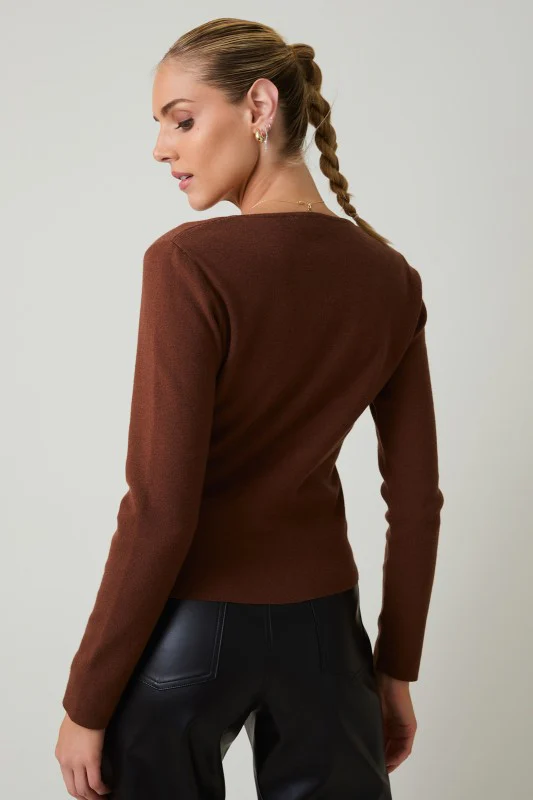 Espresso Knit Top - Image 4