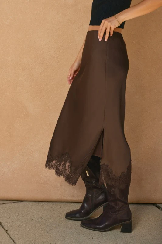 Diamond Lace Slip Skirt - Image 13